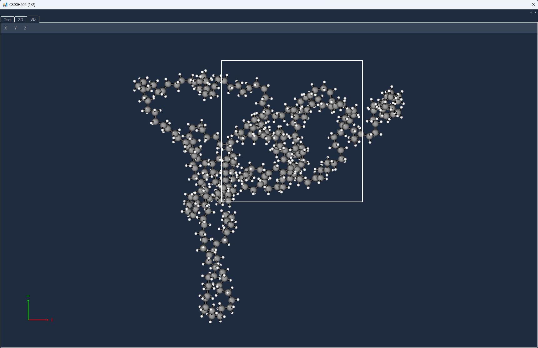 分子分析（3D）